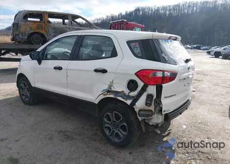 2020 Ford Ecosport S from USA, damaged, VIN MAJ6S3FL0LC394440